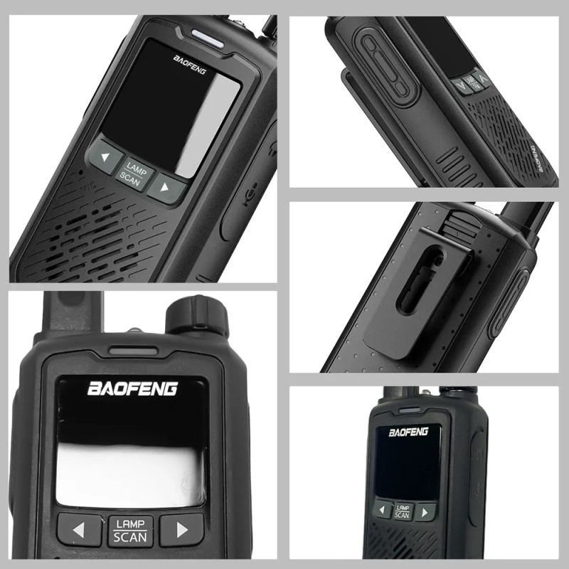 BAOFENG σετ ασύρματοι πομποδέκτες BF-T17, PMR, 0.5W, μαύρο, 2τμχ