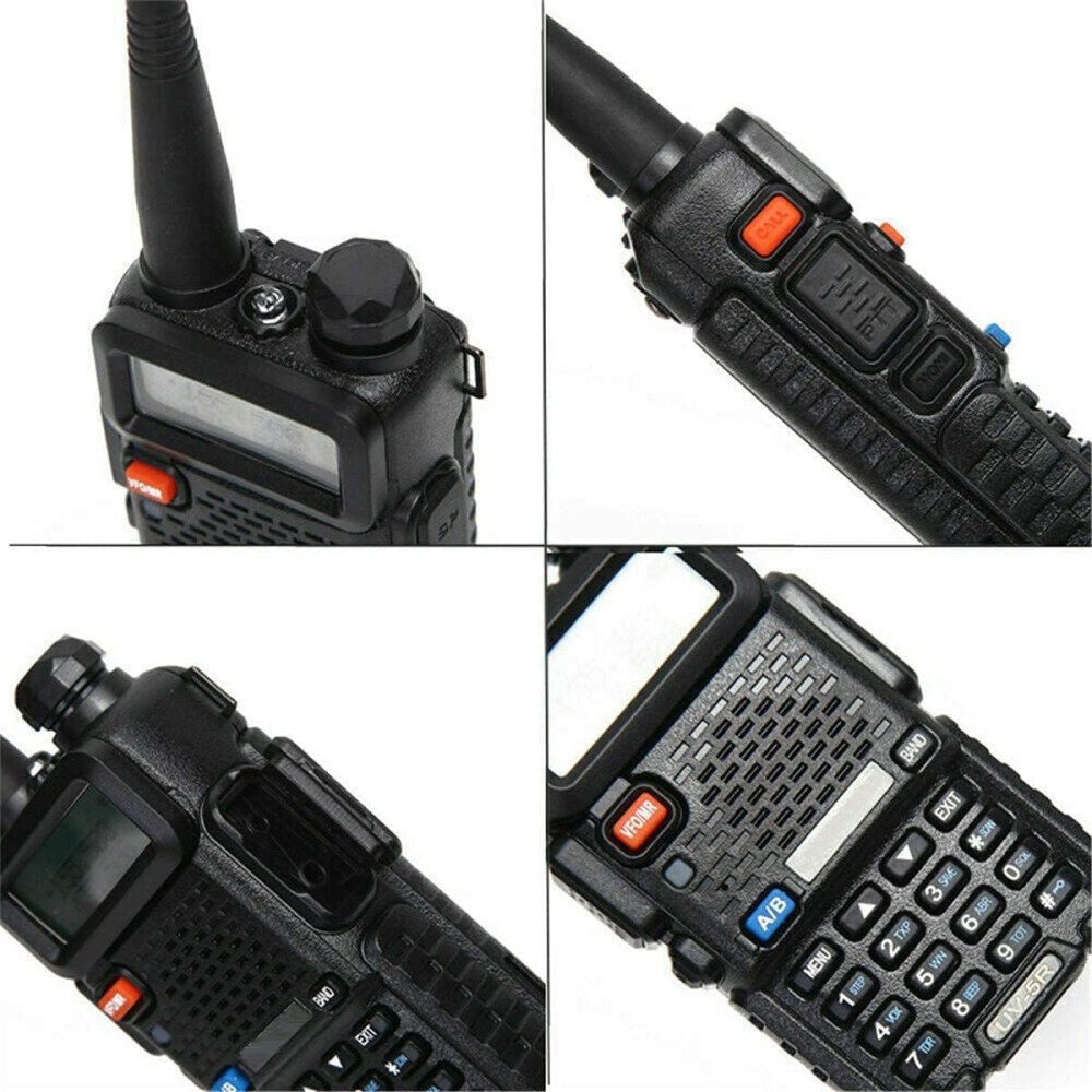 BAOFENG ασύρματος πομποδέκτης UV-5R, VHF/UHF, 5W, μαύρος