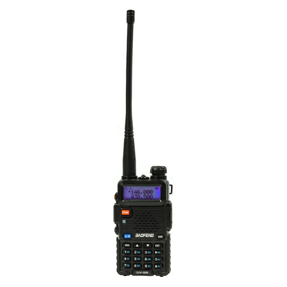 BAOFENG ασύρματος πομποδέκτης UV-5R, VHF/UHF, 5W, μαύρος