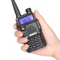 BAOFENG ασύρματος πομποδέκτης UV-5R, VHF/UHF, 5W, μαύρος