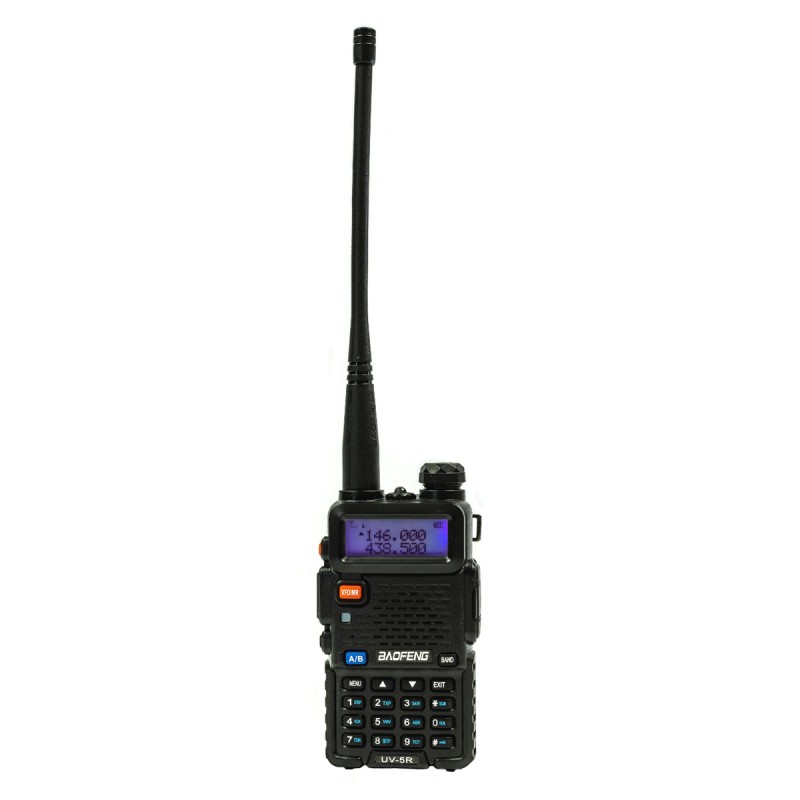 BAOFENG ασύρματος πομποδέκτης UV-5R, VHF/UHF, 5W, μαύρος