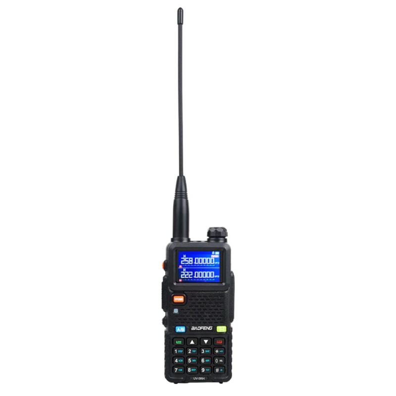 BAOFENG ασύρματος πομποδέκτης UV-5RH, VHF/UHF, 10W, μαύρος