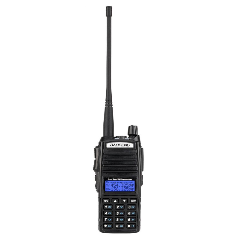BAOFENG ασύρματος πομποδέκτης UV-82, VHF/UHF, 5W, μαύρος