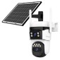 VSTARCAM smart ηλιακή κάμερα BG621DR, dual lens, 3MP, 4G, SD, PTZ, IP66