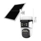 VSTARCAM smart ηλιακή κάμερα BG621TR, triple lens, 3MP, 4G, SD, PTZ, IP66