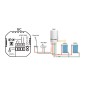 Smart θερμοστάτης αερίου BHT-002-GCLWDB, WiFi, dual band, λευκός