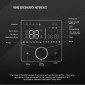 Smart θερμοστάτης χώρου BHT-009GCLW, αερίου, Wi-Fi, μαύρος