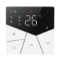 Smart θερμοστάτης πετρελαίου BHT-15GBLW, WiFi, χωνευτός, μαύρος
