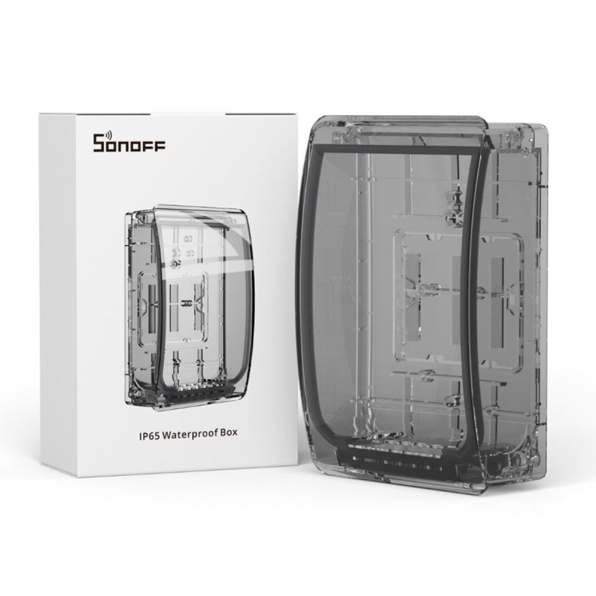 SONOFF θήκη για smart διακόπτες BOX-R2, αδιάβροχη, διάφανη