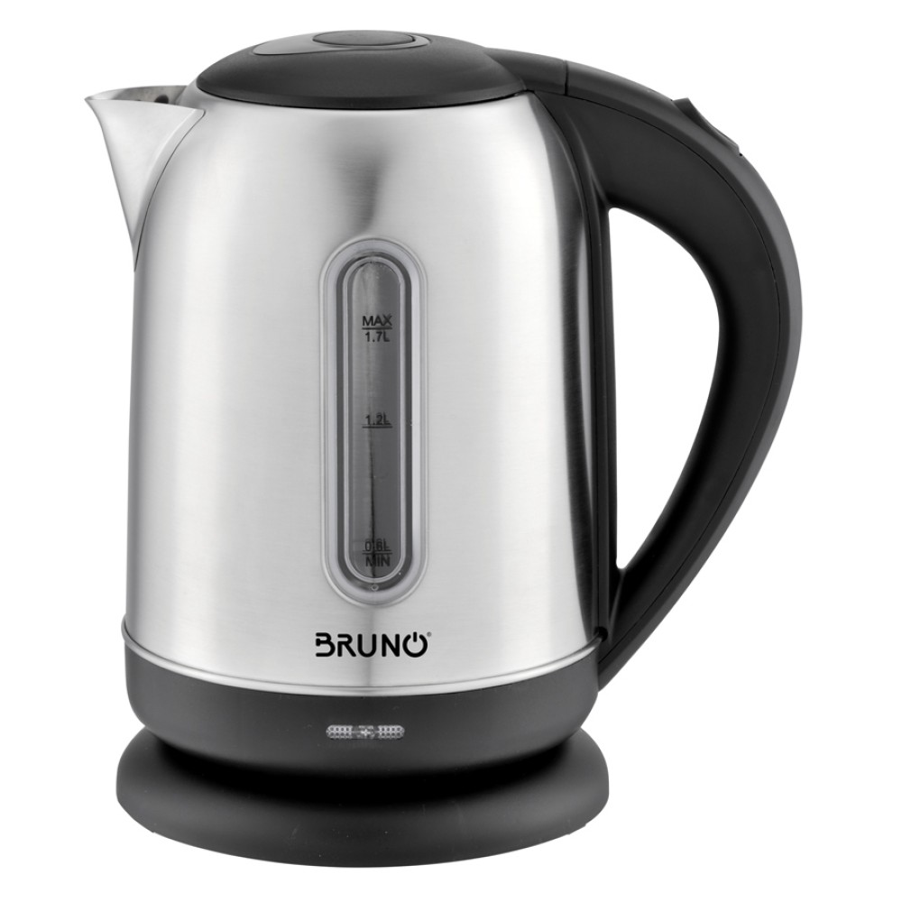 BRUNO ηλεκτρικός βραστήρας BRN-0029, 2200W, 1.7lt, βάση 360°