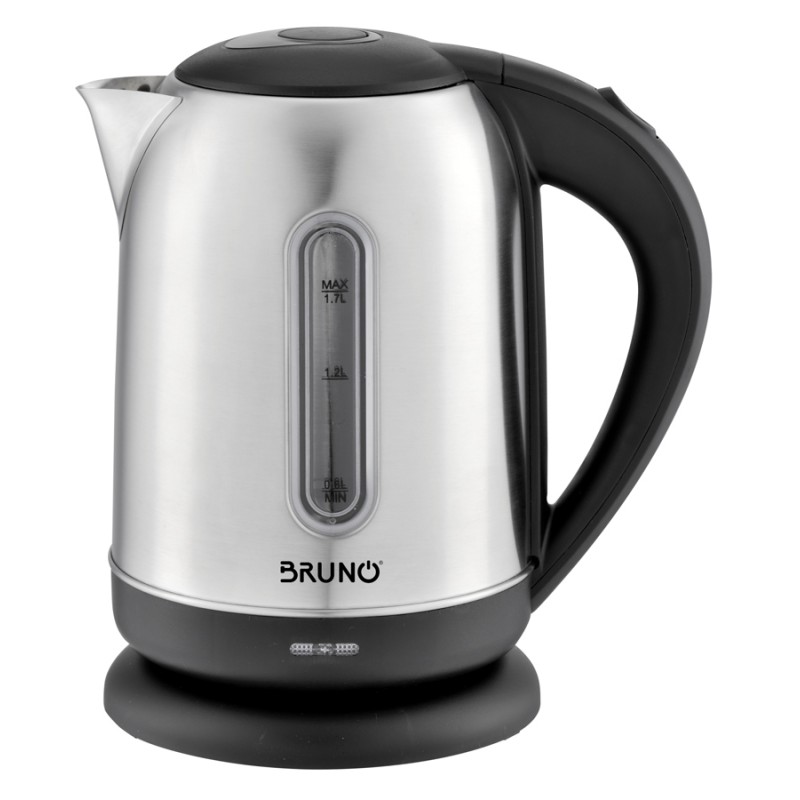 BRUNO ηλεκτρικός βραστήρας BRN-0029, 2200W, 1.7lt, βάση 360°