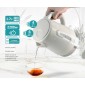 BRUNO βραστήρας νερού BRN-0142, 1.7L, 2200W, λευκό-γκρι