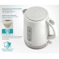 BRUNO βραστήρας νερού BRN-0142, 1.7L, 2200W, λευκό-γκρι