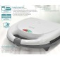 BRUNO τοστιέρα BRN-0166, 2 θέσεων, 800W, αντικολλητικές πλάκες, λευκή