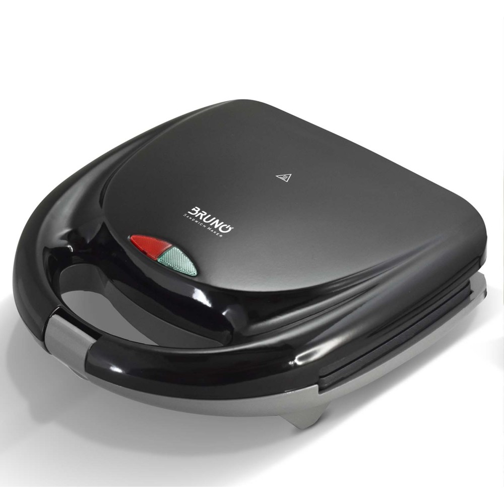 BRUNO τοστιέρα BRN-0167, 2 θέσεων, 800W, αντικολλητικές πλάκες, μαύρη