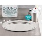 BRUNO ανοξείδωτη πιατέλα σερβιρίσματος BRN-0178, οβάλ, 40εκ.