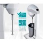 BRUNO φραπεδιέρα επιτραπέζια BRN-0182 100W με δοχείο 450ml, λευκή-γκρι