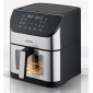 BRUNO φριτέζα αέρος BRN-0194, 8lt, 1800W, inox/μαύρη