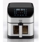 BRUNO φριτέζα αέρος BRN-0194, 8lt, 1800W, inox/μαύρη