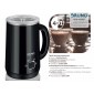 BRUNO συσκευή 4 σε 1 για ζεστό-κρύο αφρόγαλα BRN-0204, 280ml, 500W, ILAG επίστρωση, OTTER controler, μαύρη