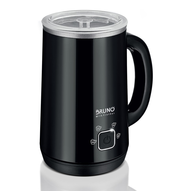 BRUNO συσκευή 4 σε 1 για ζεστό-κρύο αφρόγαλα BRN-0204, 280ml, 500W, ILAG επίστρωση, OTTER controler, μαύρη