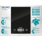 BRUNO ψηφιακή ζυγαριά κουζίνας BRN-0208, 1gr/5kg, Scale in Black