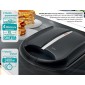 BRUNO ψηστιέρα-τοστιέρα BRN-0216 για 4 τοστ, 1400W, μαύρη mat/inox