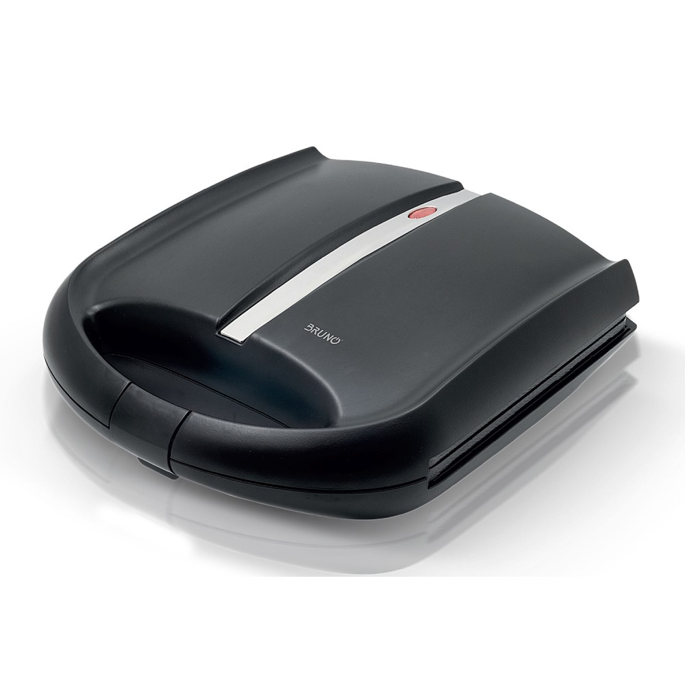 BRUNO ψηστιέρα-τοστιέρα BRN-0216 για 4 τοστ, 1400W, μαύρη mat/inox
