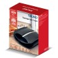 BRUNO ψηστιέρα-τοστιέρα BRN-0216 για 4 τοστ, 1400W, μαύρη mat/inox