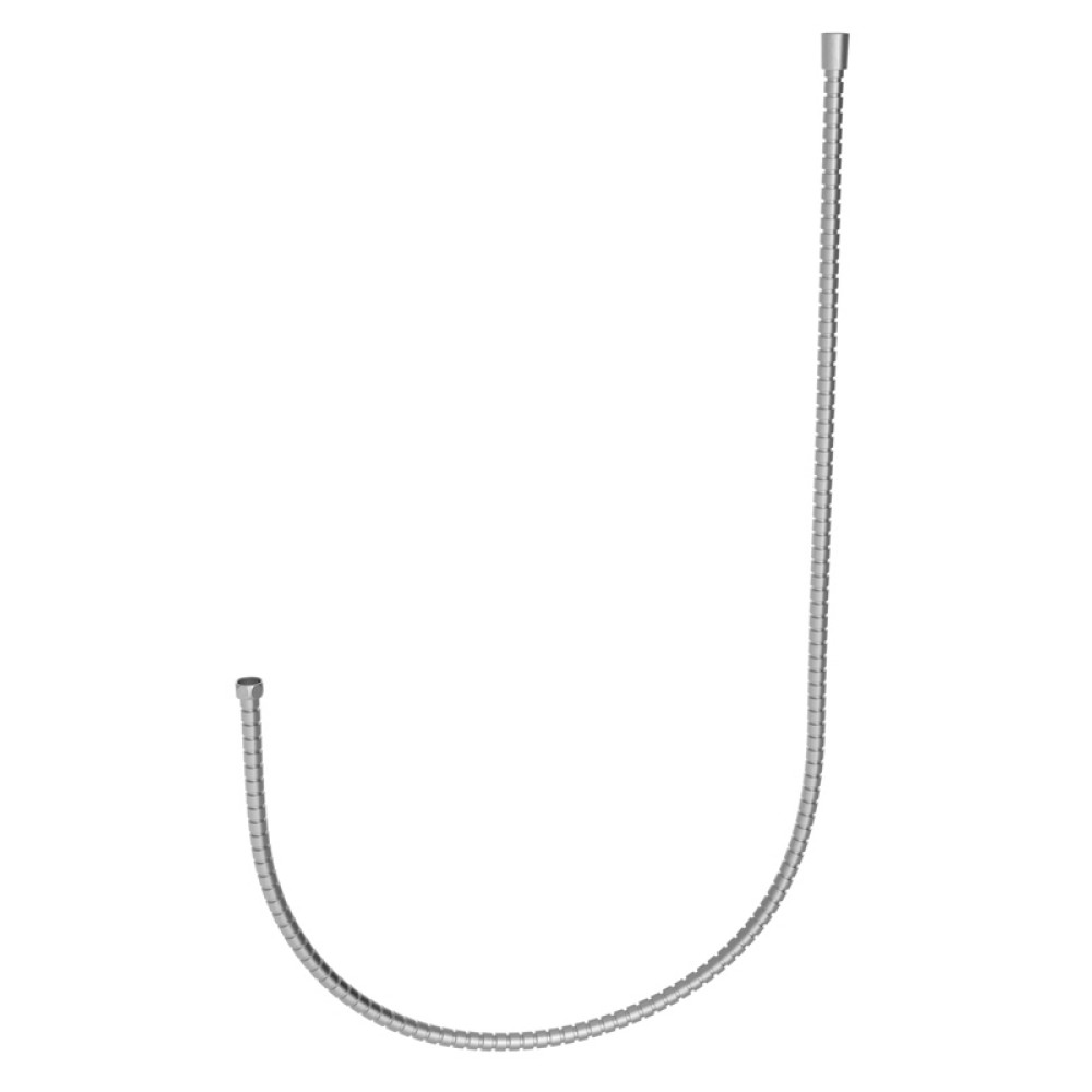 BRUNO σπιράλ ντους BRN-0243, ανοξείδωτο ατσάλι, 175g, 1.5m, ασημί