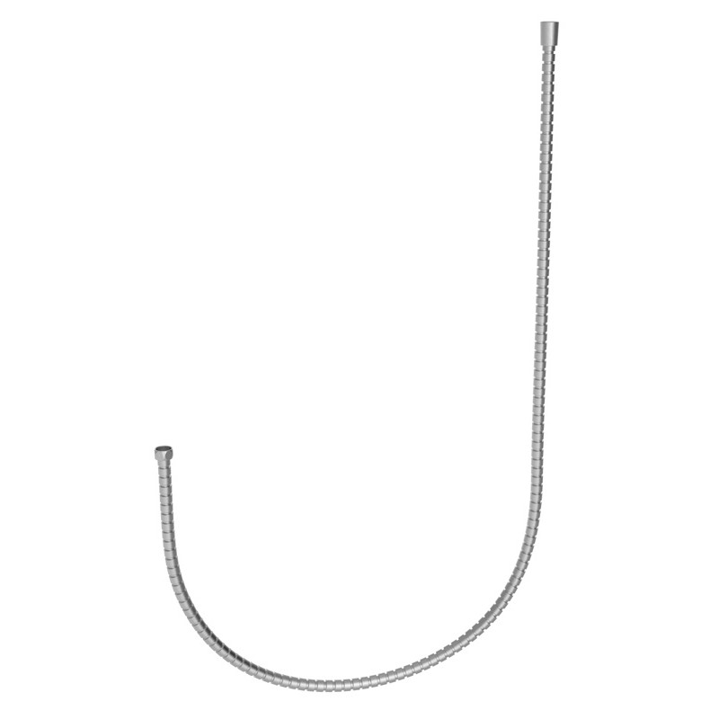 BRUNO σπιράλ ντους BRN-0243, ανοξείδωτο ατσάλι, 175g, 1.5m, ασημί