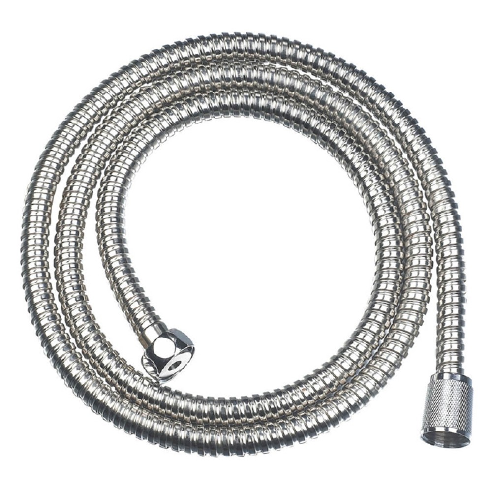 BRUNO σπιράλ ντους BRN-0243, ανοξείδωτο ατσάλι, 175g, 1.5m, ασημί