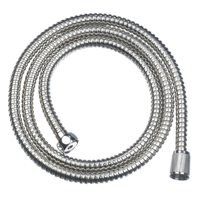 BRUNO σπιράλ ντους BRN-0243, ανοξείδωτο ατσάλι, 175g, 1.5m, ασημί
