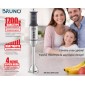 BRUNO ραβδομπλέντερ BRN-0249, 1700W, ρυθμιζόμενη ταχύτητα, 4 λεπίδες, inox-μαύρο