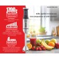 BRUNO ραβδομπλέντερ BRN-0249, 1700W, ρυθμιζόμενη ταχύτητα, 4 λεπίδες, inox-μαύρο