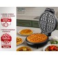 BRUNO βαφλιέρα BRN-0253, 1000W, στρόγγυλη 19εκ, βαθιά, inox-μαύρη
