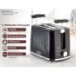 BRUNO φρυγανιέρα BRN-0274, 2 θέσεων, 900W, με σχάρα ψησίματος, μαύρη