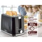 BRUNO φρυγανιέρα BRN-0274, 2 θέσεων, 900W, με σχάρα ψησίματος, μαύρη