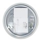 BRUNO καθρέφτης μπάνιου LED BRN-0275, στρόγγυλος, 24W, Φ50cm, IP67