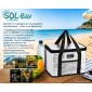BRUNO ισοθερμική τσάντα SOL-BAY BRN-0304, 8lt, 28x15x20cm
