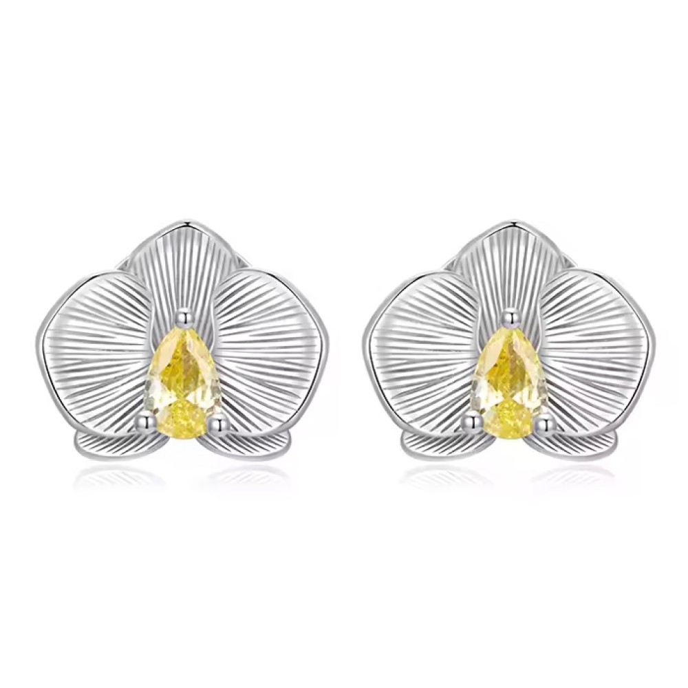 BAMOER σκουλαρίκια καρφωτά BSE1170 με κυβική ζιρκόνια, ασήμι 925, ασήμι