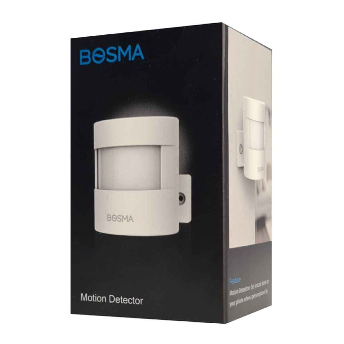 BOSMA ασύρματος ανιχνευτής κίνησης BSM-S-PIR, έως 12m, 915/868/433MHz