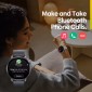 ZEBLAZE smartwatch Btalk 3 GPS, heart rate, 1.43" AMOLED, GPS, 3 ATM, γκρι
