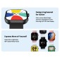 ZEBLAZE smartwatch Btalk Plus, heart rate, 2.03" IPS, IP68, μαύρο