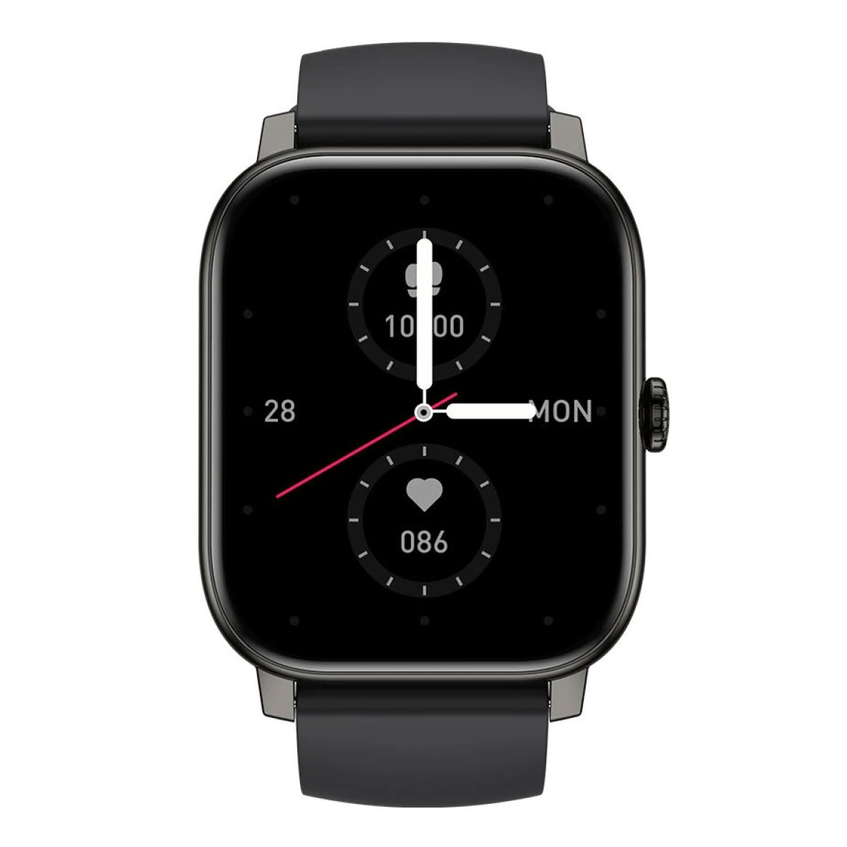ZEBLAZE smartwatch Btalk Pro, heart rate, 1.91" TFT, μαύρο
