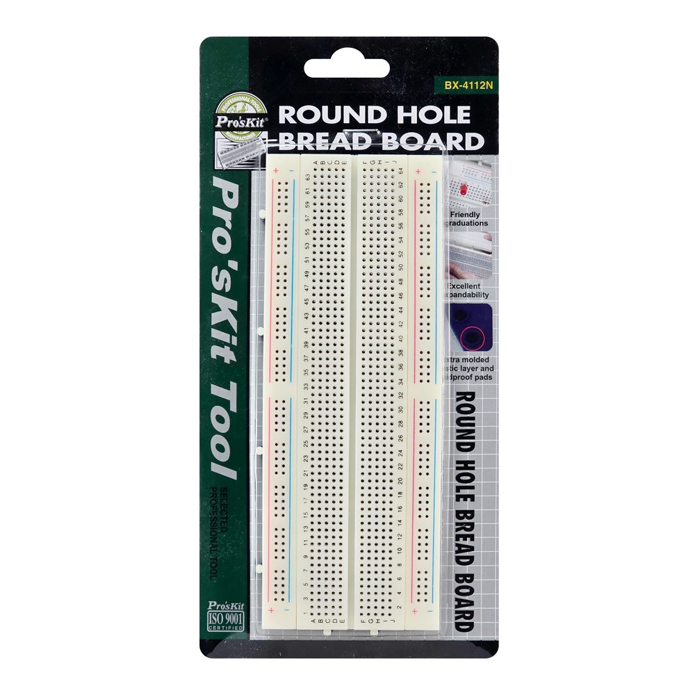 PROSKIT breadboard BX-4112N 840 θέσεων, 64x171mm