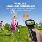 SJCAM action camera C400 με ασύρματο χειριστήριο, 16MP/4K, WiFi, αδιάβροχη θήκη, μαύρη
