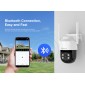 VSTARCAM smart κάμερα C622, 2MP, WiFi, PTZ, SD, IP66