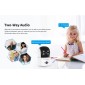 VSTARCAM smart κάμερα C996DR, 2MP, dual lens, WiFi, PTZ, SD