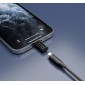 CELEBRAT αντάπτορας Lightning σε USB-C CA-03, 2A, 480Mbps, μαύρος